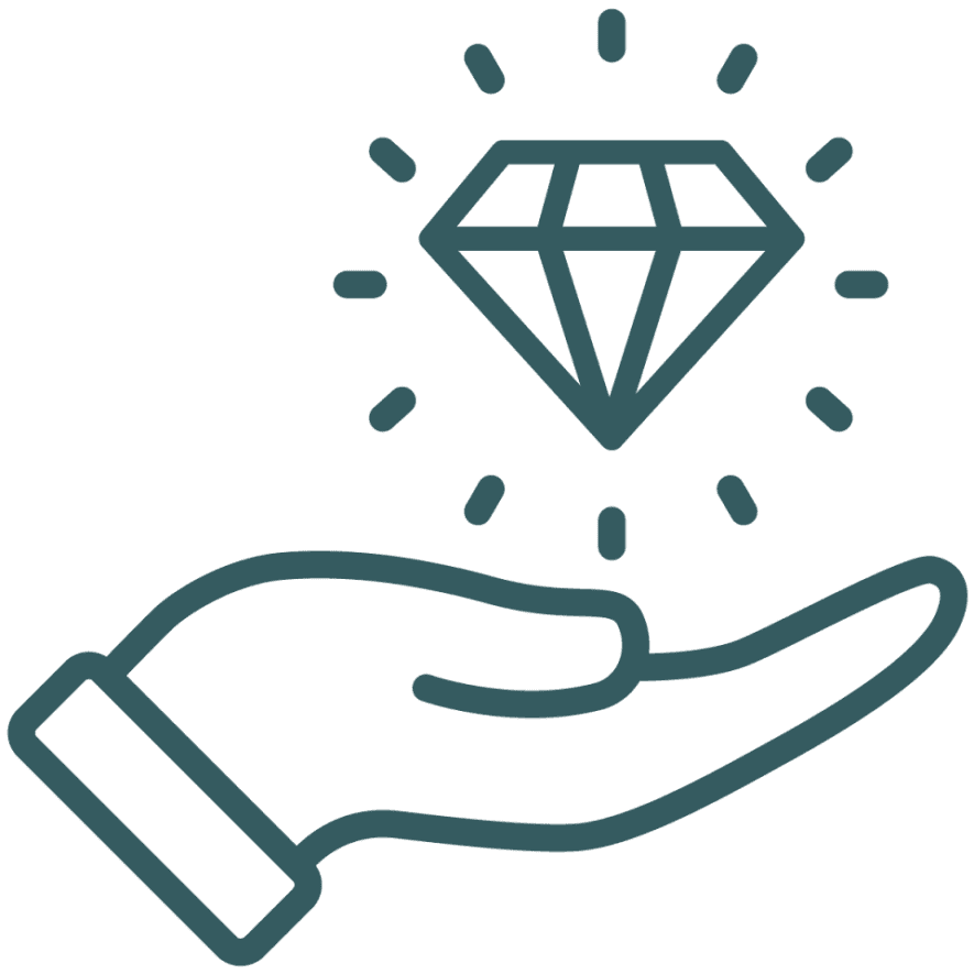 Diamond hand