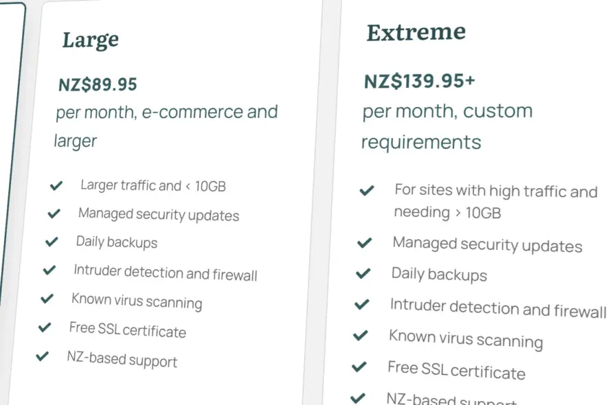 Extreme managed hosting plan from Seed Studio: price and what is included