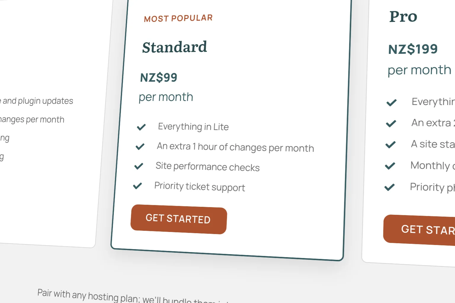 Image of Site Support: Standard